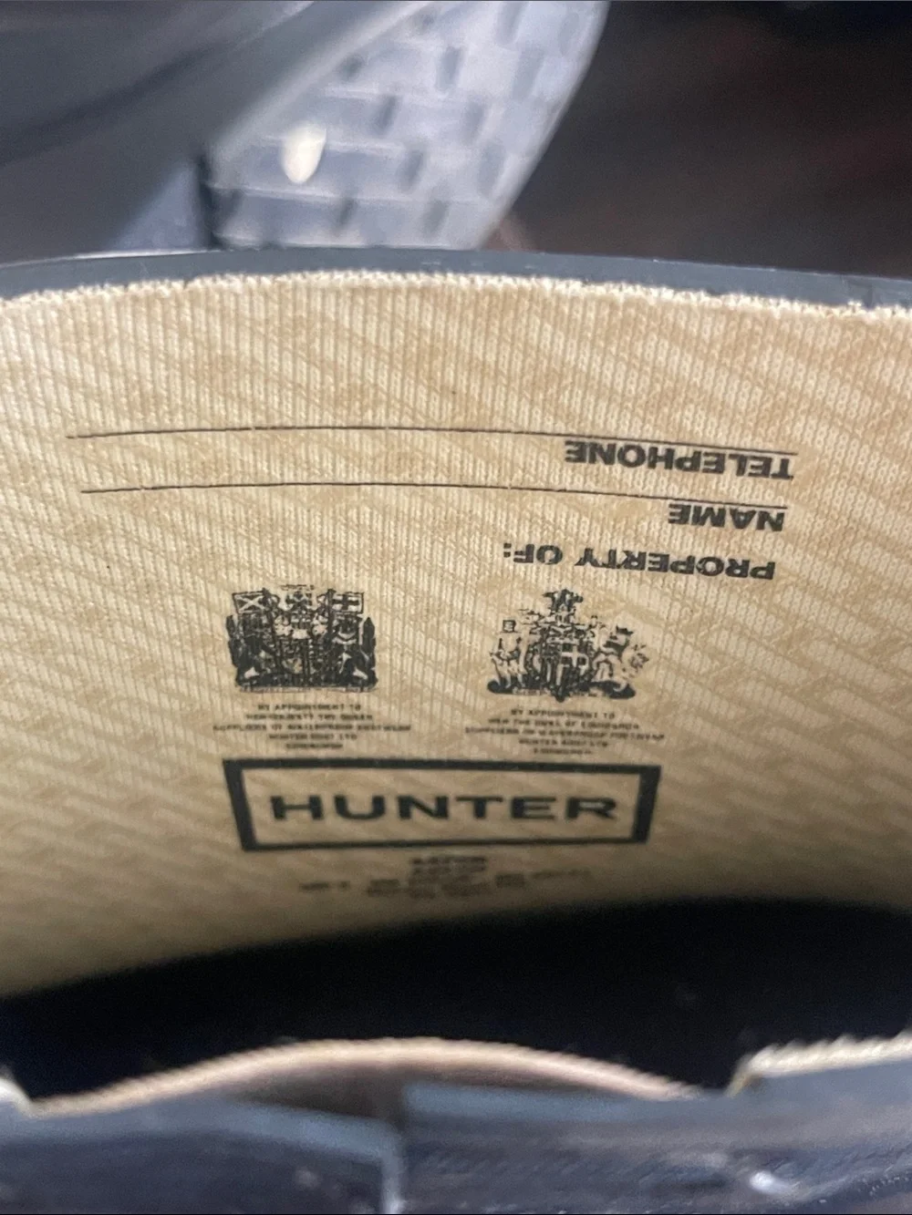 Hunter classic waterproof